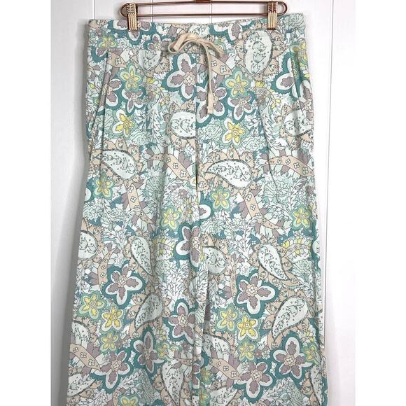 NWT Sundry Paisley Flare Pants Size Large/3 - Picture 3 of 9